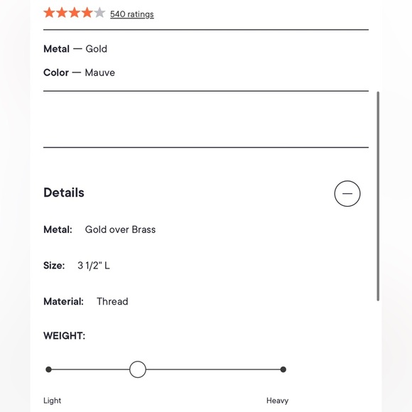 Wilde Carnation Hoops in Mauve - Picture 3 of 6